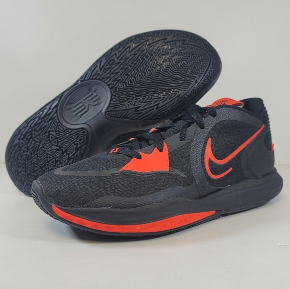 Mens Nike Kyrie Low 5 Bred DJ6012 004 Basketball Shoes Sneakers Black Mens Sizes - Picture 2 of 9